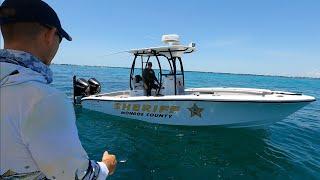 2 days Fishing in Florida Keys - Florida Sheriff helped us out  The Fish Locker