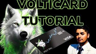 Volt inu  VOLTICARD tutorial #voltinu #Visa #Defi