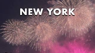 New York City Macys 4th of July Fireworks & Drone Show