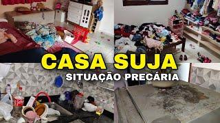 A CASA MAIS SUJA DO BRASIL FAXINA COMPLETA  LIMPEZA PESADA