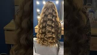 ЛОКОНИ НА ДУЖЕ ДОВГЕ ВОЛОССЯ#shorts#curls#curlsforthegirls#hairstyles#hair#waves#weddinghairstyle