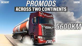 ETS2 ProMods Longest Delivery Iraq to Iceland Al-Qaim to Bolungarvik  Euro Truck Simulator 2