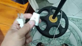 HOW TO REPLACE POWER PLUG OF ELECTRIC FAN   Tagalog