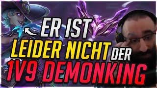 Der 1v9 DEMONKING kann NICHT JEDER SEIN Master Midlane Coaching League of Legends Deutsch