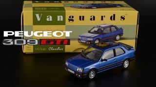 Британская зажигалка Peugeot 309 GTi Mk2 • Vanguards • Масштабные модели автомобилей 1980-х 143