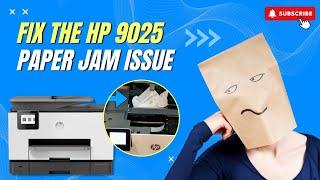 Fix the HP 9025 Paper Jam Issue  Printer Tales