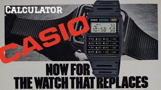 Casio retro re-edition Calculator watch CA-53W-1Z UNBOXING