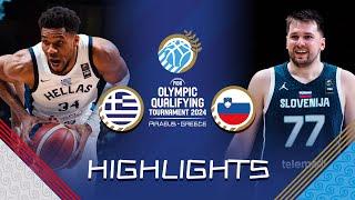 Giannis wins the battle against Luka as Greece  move on  Highlights  FIBA OQT 2024 Greece