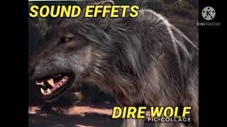 dire wolf sound effetcs