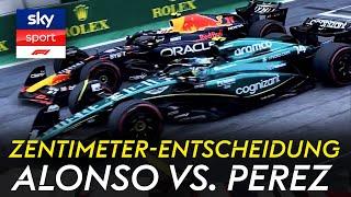 Alonso vs. Perez Das unglaubliche Foto-Finish   GP von Brasilien