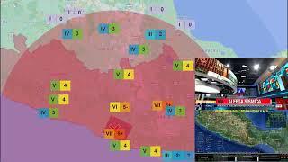 2018 Oaxaca Mexico Earthquake with Earthquake Early Warning