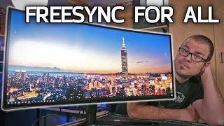 PLAY TEST FreeSync + NVIDIA GPUs on the NEW LG 34GK950F Ultrawide Monitor