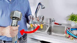 How to EASILY and QUICKLY repair a faucet cartridge with your own hands  A brilliant plumber taught