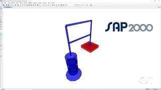 SAP2000 - 35 Foundation Modeling Watch & Learn