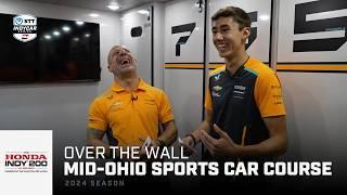 Tony Kanaan and Nolan Siegel trade questions at Mid-Ohio  Over the Wall  INDYCAR