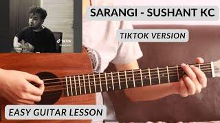 Mero Din Barbad Vo Sarangi - Sushant KC  Guitar Lesson