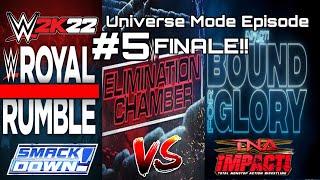 WWE2K22 Universe Mode episode #5 Rumble Chamber & BFG FINALE