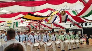 National Emblem Schützenfest Königshoven 2023 Tambourcorps Sandhasen Neuenhausen