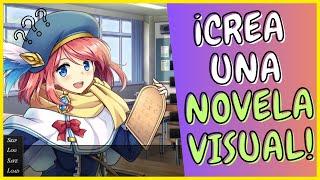 ¡CREA tu propia NOVELA VISUAL - Analisis de VISUAL NOVEL MAKER 