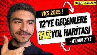 ‼️YKS 2025TE DERECE İSTEYEN NASIL ÇALIŞMALI? DETAYLI YAZ PLANI  #derecehocam  #tyt #ayt #yks2025