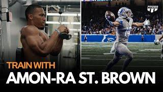 Amon-ra St. Brown Gets SWOLE With This Upper Body Workout