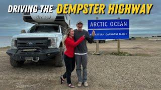 DRIVING our Truck Camper to the Arctic Ocean  Exploring the Dempster Highway to Tuktoyuktak 