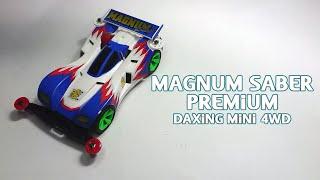 MERAKIT TAMIYA DAXING MAGNUM SABER PREMIUM  Mini 4WD Build