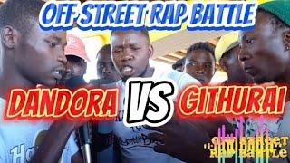 Dandora VS Githurai Off Street Rap Battle Must watch  punches almost exchanged 