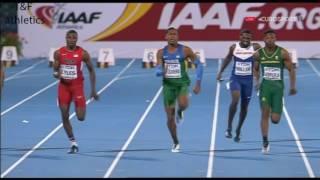 Noah LYLES 10.17 100m Mens Final - World Junior Championships Bydgoszcz 2016