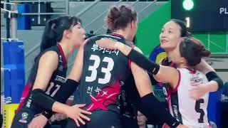 RESPECT ️ MEGAWATI HANGESTRI VANJA BUKILIC YEUM HYE SEON FINAL RED SPARK VS HYUNDAI HILLSTATE KOVO