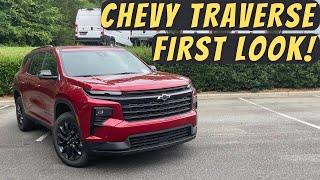 2024 Chevrolet Traverse LT POV Start Up Test Drive Walkaround and Review