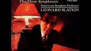 RACHMANINOV SYMPHONY NO.1 L.SLATKIN St. LOUIS SYMPHONY