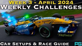 Gran Turismo 7 - Weekly Challenges - April Week 3 - Car Setups & Race Guides - ALL 5 RACES