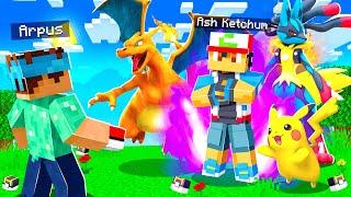 I Battled ASH KETCHUM in MINECRAFT PIXELMON