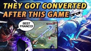 They Became Fans After This Franco Gameplay  Mobile Legends