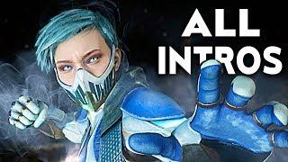 MORTAL KOMBAT 11 Frost All Intros Dialogue Character Banter MK11