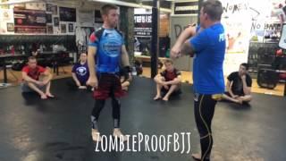 How To Avoid The Guillotine Choke On TakeDowns - ZombieProofBJJ NoGi