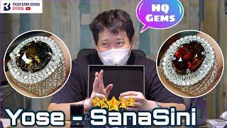 SUPER QUALITY GEMSTONE Permata Terbaru Koleksi Bang Yose  SanaSini  Asli Mantab - Mantab Semua