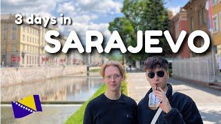 Three days in SARAJEVO Bosnia  BEST things TO DO
