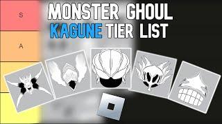 Monster Ghoul Kagune Tier List  Roblox Tier Lists