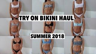 TRY ON BIKINI HAUL  SUMMER 2018