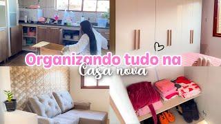 ORGANIZANDO TUDO NA CASA NOVA  + OS MÓVEIS NOVOS CHEGARAM