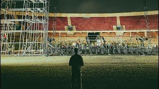 Joe Mettle live at the Accra Sports Stadium BTSSetup Soundcheck all Artistes