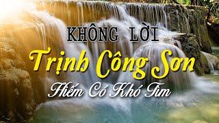 Nhạc Không Lời Trịnh Công Sơn Hay Nhất Hòa Tấu Guitar Slow Rock Những Tình Khúc Hiếm Có Khó Tìm