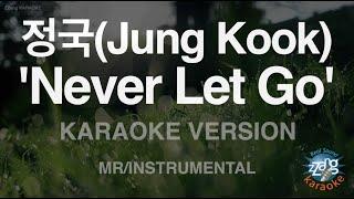 짱가라오케노래방 정국Jung Kook-Never Let Go MRInstrumental ZZang KARAOKE