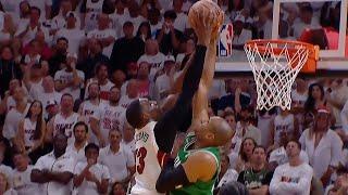 AL HORFORD REJECTS BAM ADEBAYOS DUNK ATTEMPT 