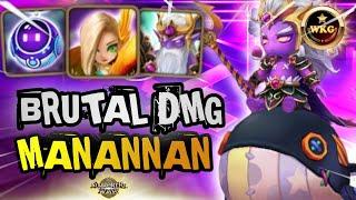 WTF DMG MANANNAN EZ TO CLIMB GUARDIAN IN RTA SUMMONERS WAR