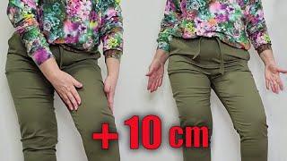 ⭐A clever trick how to widen pants by 10 cm without anyone noticing