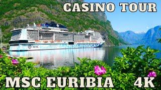 MSC  EURIBIA ship tour - GRAND CASINO