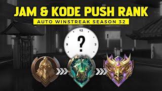 ANTI LOSESTREAK  JAM & KODE PUSH RANK TERBAIK SEASON 32 - WARRIOR TO MYTHIC